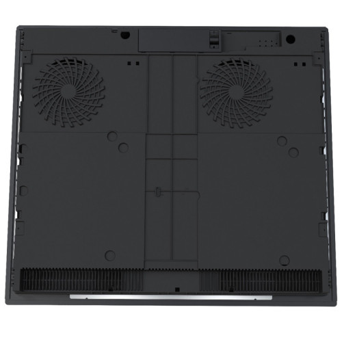 Индукционная варочная поверхность MIDEA/ Индукционная варочная поверхность MIDEA, 60 см, скошенный передний край, сенсорное управление, Inverter quattro, Booster, таймер, индикация остаточного тепла, защита от детей, цвет черный