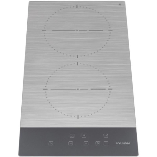 Индукционная варочная поверхность/ Индукционная варочная поверхность Hyundai HHI 3772 GR серебристый