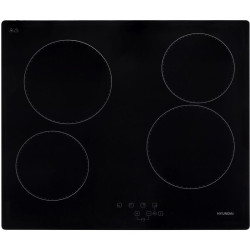 Варочная поверхность/ Варочная поверхность Hyundai HHE 6410 BG черный