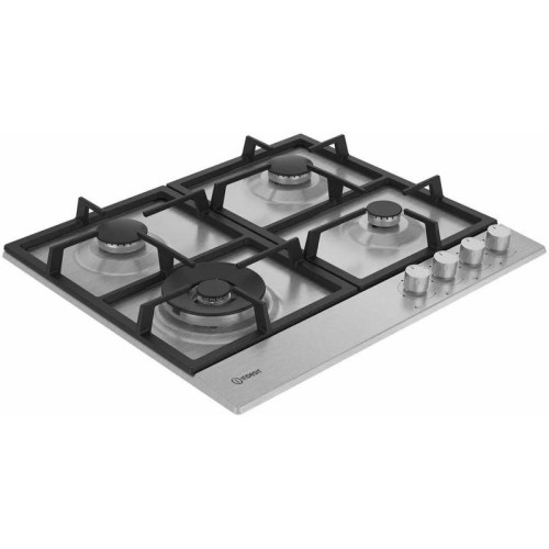 Газовая варочная поверхность/ Газовая варочная поверхность Indesit THPM 642 W/IX/I нержавеющая сталь