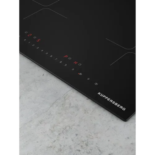 Варочная поверхность Kuppersberg/ Варочная поверхность Kuppersberg, индукция, inverter, High-Tech, 60 см, 4 зоны нагрева, прямой край, 9 уровней мощности, бустер, Stop and Go, Flexi-zone, автоматическое отключение, таймер, поддержание тепла, индикатор ост