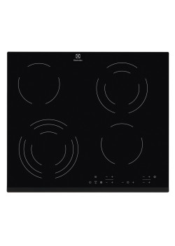 Встраиваемая варочная поверхность ELECTROLUX/ 59х52, стеклокерамика, независим., цвет: черный