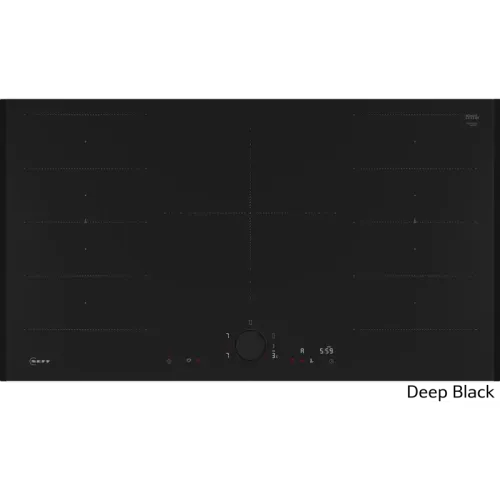 Встраиваемая варочная поверхность NEFF/ Без боковых профилей и TwistPad  (Аксессуар заказывается отдельно), индукционная, 934мм х 527мм; сенсорное управление  (+ магнитный круговой переключатель), 5 конфорок, автоматика закипания, таймер, индикатор остато