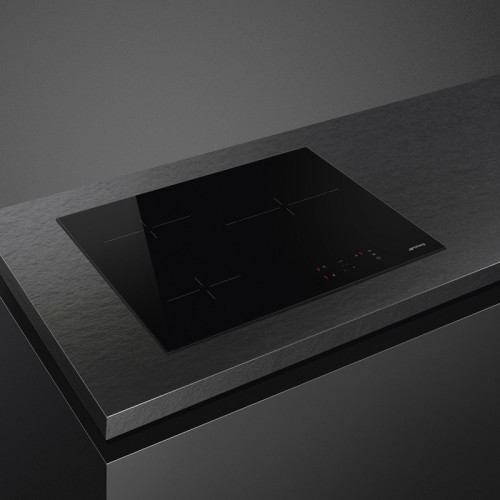 Встраиваемая электрическая панель SMEG/ Cтеклокерамическая варочная панель, 60 см, прямой край