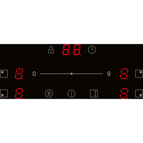 Индукционная варочная поверхность MIDEA/ Индукционная варочная поверхность MIDEA, 60 см, скошенный передний край, сенсорное/слайдерное управление, Inverter quattro, 1 Flex Zone, Booster, таймер, индикация остаточного тепла, защита от детей, цвет черный