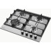 Газовая варочная поверхность/ Газовая варочная поверхность Weissgauff HGG 641 XV нержавеющая сталь