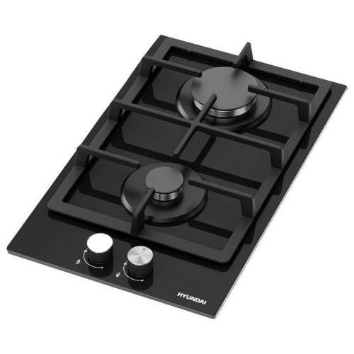 Газовая варочная поверхность/ Газовая варочная поверхность Hyundai HHG 3230 BK черный