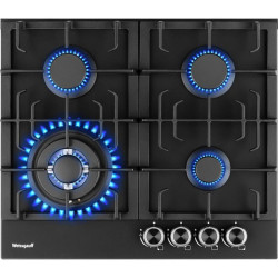 Газовая варочная поверхность/ Газовая варочная поверхность Weissgauff HGG 641 BV Nano черный