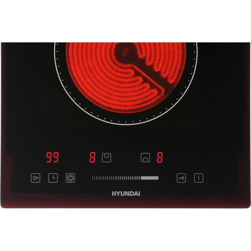 Варочная поверхность/ Варочная поверхность Hyundai HHE 3286 BG черный