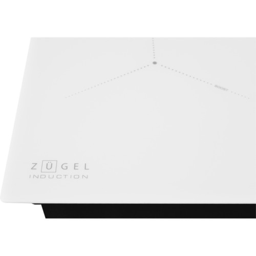 Встраиваемая варочная панель ZUGEL/ Встраиваемая варочная панель ZUGEL, индукция, инверторная, 45 см, 3 зоны нагрева, слайдерное управление, 9 уровней мощности, Booster, пауза, таймер, автоматическое определение посуды, подогрев, индикация мощности, индик