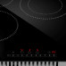 Электрическая варочная панель, 45 см, сенсорное управление, таймер, бустер, черный Электрическая варочная панель, 45 см, сенсорное управление, таймер, бустер, черный