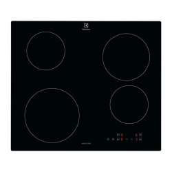 Индукционная варочная поверхность ELECTROLUX/ индукционная на 4 конфорки, cтеклокерамика, мощность: 6900 Вт, независимая установка, размеры (ШхГ): 59x52 см