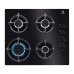 Встраиваемые газовые панели ELECTROLUX/ Газовая варочная поверхность -закаленное стекло, мощность: 7650 Вт, автоматический электроподжиг, газ-контроль, решетки: чугун, независимая установка, размеры (ШхГ): 58x51 см