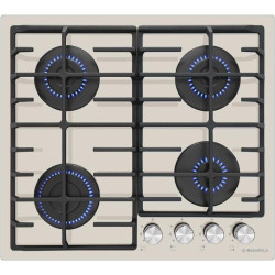 Газовая варочная поверхность/ Газовая варочная поверхность Maunfeld EGHG.64.6CBG/G бежевый