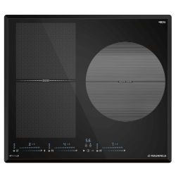 Индукция, 60 см, Flex Zone и Booster, слайдерное управление, таймер, автоматическое выключение, черный