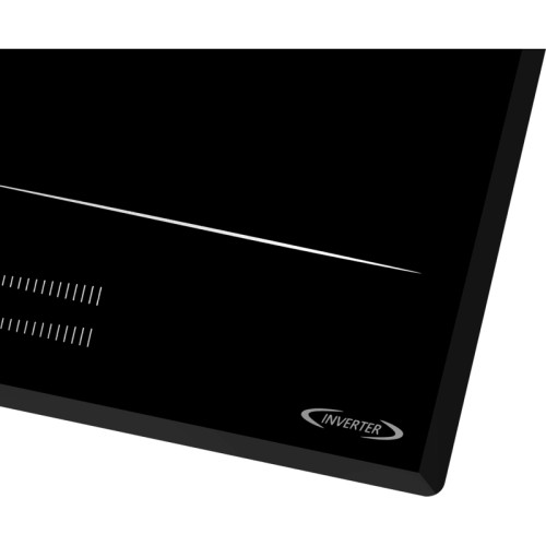 Индукционная варочная панель, 60 см, сенсорное управление, таймер, бустер, черный