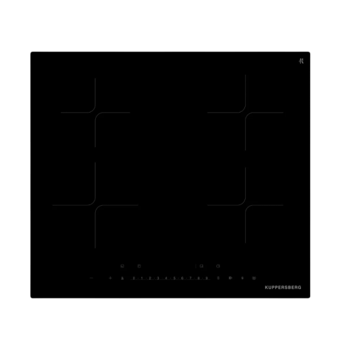 Варочная поверхность Kuppersberg/ Варочная поверхность Kuppersberg, индукция, inverter, High-Tech, 60 см, 4 зоны нагрева, прямой край, 9 уровней мощности, бустер, Stop and Go, Flexi-zone, автоматическое отключение, таймер, поддержание тепла, индикатор ост