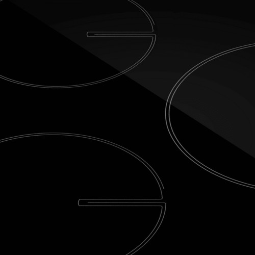 Индукционная варочная панель, 45 см, сенсорное управление, таймер, бустер, черный