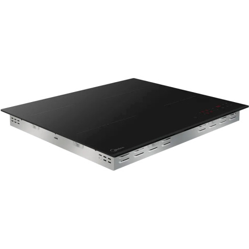 Электрическая варочная поверхность MIDEA/ Электрическая варочная поверхность MIDEA, 60 см, Hi-Light, скошенный передний край, сенсорное управление, 4 зоны нагрева, 1 зона расширения, 9 уровней мощности, таймер, индикация остаточного тепла, защита от детей