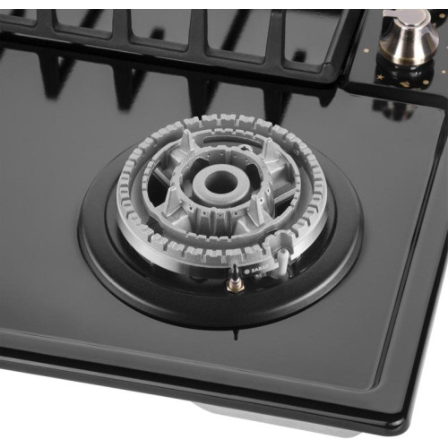 Газовая варочная поверхность/ Газовая варочная поверхность Maunfeld EGHE.64.63CB.R/G черный