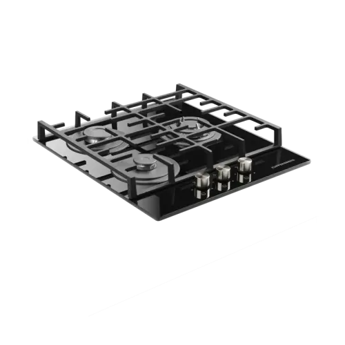 Газовая варочная поверхность Kuppersberg/ Газовая варочная поверхность Kuppersberg, автоматический электроподжиг, газ-контроль конфорок, форсунки под сжиженый газ, 3 конфорки, механическое управление, цвет черный