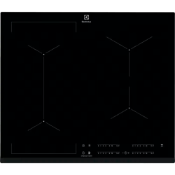 Встраиваемая варочная панель ELECTROLUX/ индукционная на 4 конфорки, cтеклокерамика, мощность: 7200 Вт, независимая установка, размеры (ШхГ): 59x52 см