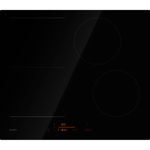 Варочная панель ASKO/ Арт. 745338; Варочная панель ASKO, индукционная, 60 см, 4 зоны нагрева, 12 уровней мощности + Boost, автоматическое распознавание посуды, слайдерное управление, Auto Bridge, пауза, автоматические программы Plus, таймер, индикация ост