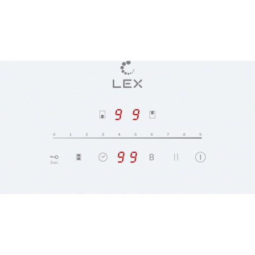 Индукционная варочная поверхность/ Индукционная варочная поверхность Lex EVI 321A WH белый