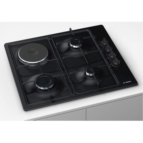 Газовая варочная поверхность/ Газовая варочная поверхность Bosch PBY6C6B62O черный