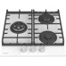 Варочная панель газовая, 45 см, 3 конфорки: экономичная конфорка (0,9 кВт), стандартная конфорка (1,7 кВт), ВОК конфорка (2,5 кВт), газ-контроль, электроподжиг, нержавеющая сталь, чугунные Варочная панель газовая, 45 см, 3 конфорки: экономичная конфорка (0,9 кВт), стандартная конфорка (1,7 кВт), ВОК конфорка (2,5 кВт), газ-контроль, электроподжиг, нержавеющая сталь, чугунные