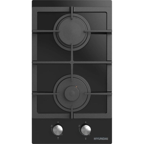 Газовая варочная поверхность/ Газовая варочная поверхность Hyundai HHG 3235 BG черный