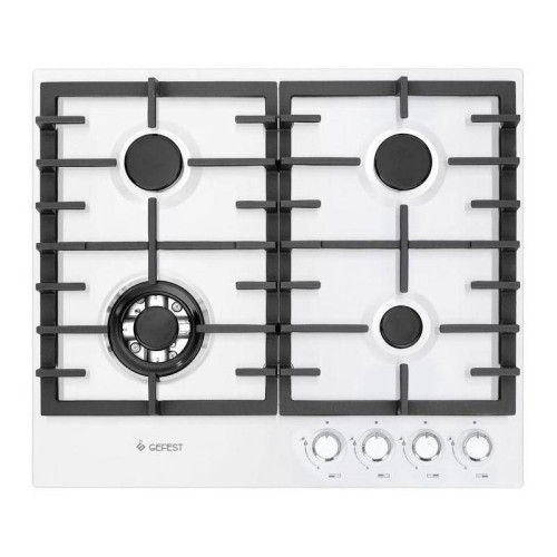 Газовая варочная поверхность/ Газовая варочная поверхность Gefest ПВГ 1214-01 белый