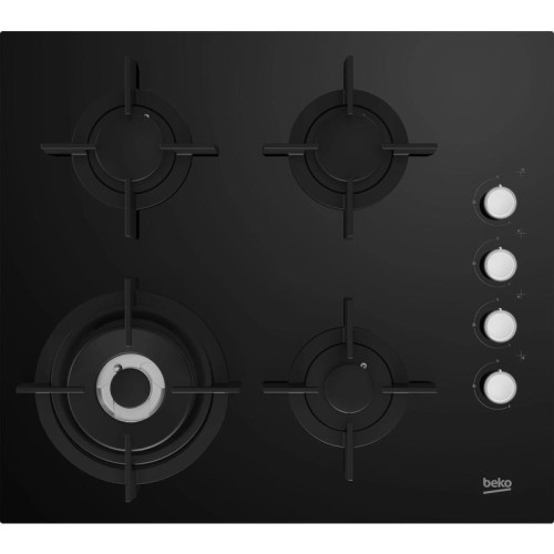 Газовая варочная поверхность/ Газовая варочная поверхность Beko HILW64122S черный