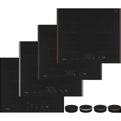 Встраиваемая варочная поверхность NEFF/ Без боковых профилей и TwistPad  (Аксессуар заказывается отдельно), индукционная, сенсорное управление  (+ магнитный круговой переключатель), 614х527 мм; 4 конфорки, сенсор жарки, поддержание тепла, таймер, индикато