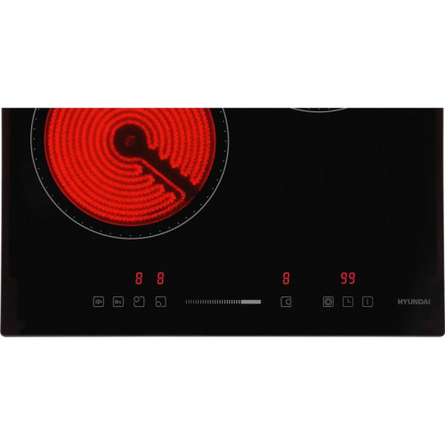 Варочная поверхность/ Варочная поверхность Hyundai HHE 4554 BG черный