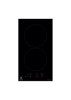 Домино ELECTROLUX/ Индукционная варочная поверхность, цвет: Черный, , индивидуальный таймер для каждой зоны нагрева, без рамки