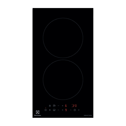 Домино ELECTROLUX/ Индукционная варочная поверхность, цвет: Черный, , индивидуальный таймер для каждой зоны нагрева, без рамки