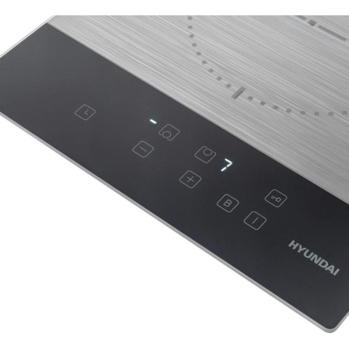 Индукционная варочная поверхность/ Индукционная варочная поверхность Hyundai HHI 3772 GR серебристый