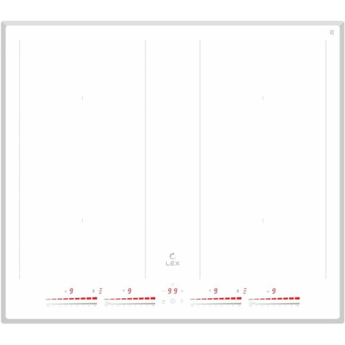 Индукционная варочная поверхность/ Индукционная варочная поверхность Lex EVI 641C WH белый