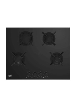 Газовая варочная поверхность/ Газовая варочная поверхность Beko HING642202SB черный