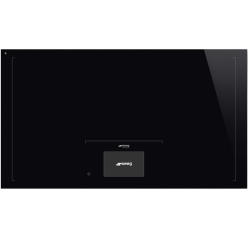 Встраиваемые индукционные панели SMEG/ Индукционная варочная панель FullArea, 90 см, чёрная стеклокерамика, прямой край