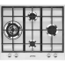 Встраиваемая газовая панель SMEG/ Газ,  Linea,газовая варочная панель, 60 см,нержавеющая сталь