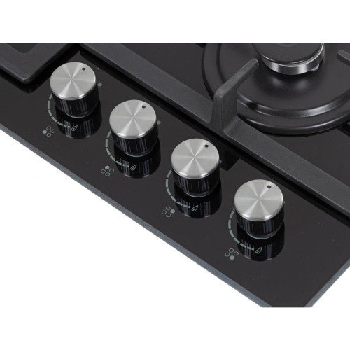 Газовая варочная поверхность/ Газовая варочная поверхность Hyundai HHG 6436 BG черный