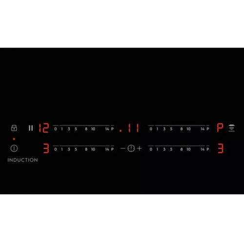 Встраиваемая варочная поверхность ELECTROLUX/ Встраиваемая варочная поверхность ELECTROLUX EIT60443X индукционная, 60 см, распознавание наличия посуды, черный цвет, рамка из нержавеющей стали