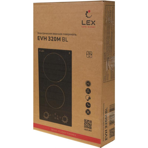 Варочная поверхность/ Варочная поверхность Lex EVH 320M BL черный