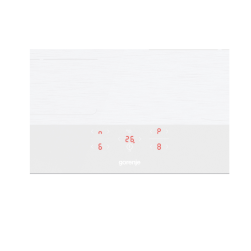 Встраиваемая варочная панель GORENJE/ Встраиваемая варочная панель GORENJE GI6421SYW индукционная, 60 см, Линия Gorenje Simplicity Collection 2.1, без рамки, 4 конфорки, сенсорное управление, таймер, Bridge, PowerBoost, блокировка от детей, цвет белый