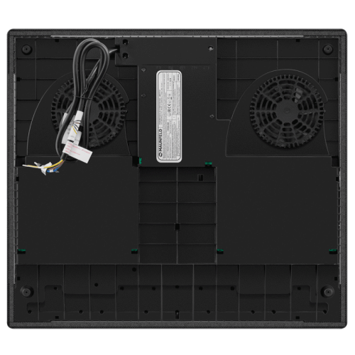 Индукция, 60 см, сенсорное управление, таймер, автоматическое выключение, черный