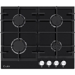 Газовая варочная поверхность/ Газовая варочная поверхность Lex GVG 642A BBL черный