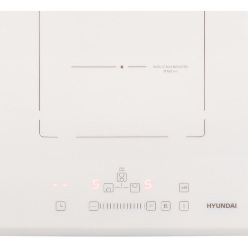 Индукционная варочная поверхность/ Индукционная варочная поверхность Hyundai HHI 3772 WG белый