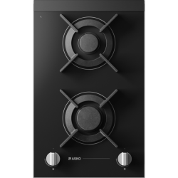 Газовая варочная панель ASKO/ Арт. 741472 ; Газовая варочная панель ASKO, 2 зоны,материал стеклокерамика,кольцо для вока-чугун,электроподжиг, цвет черный